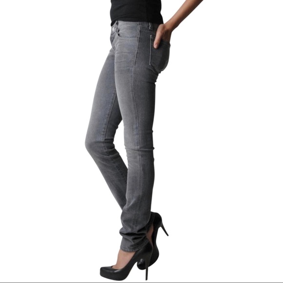 J Brand 912 Pencil Leg Charcoal Skinny Jeans 26 - Picture 6 of 8